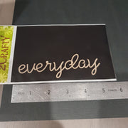 2CRAFTY CHIPBOARD " Everyday "